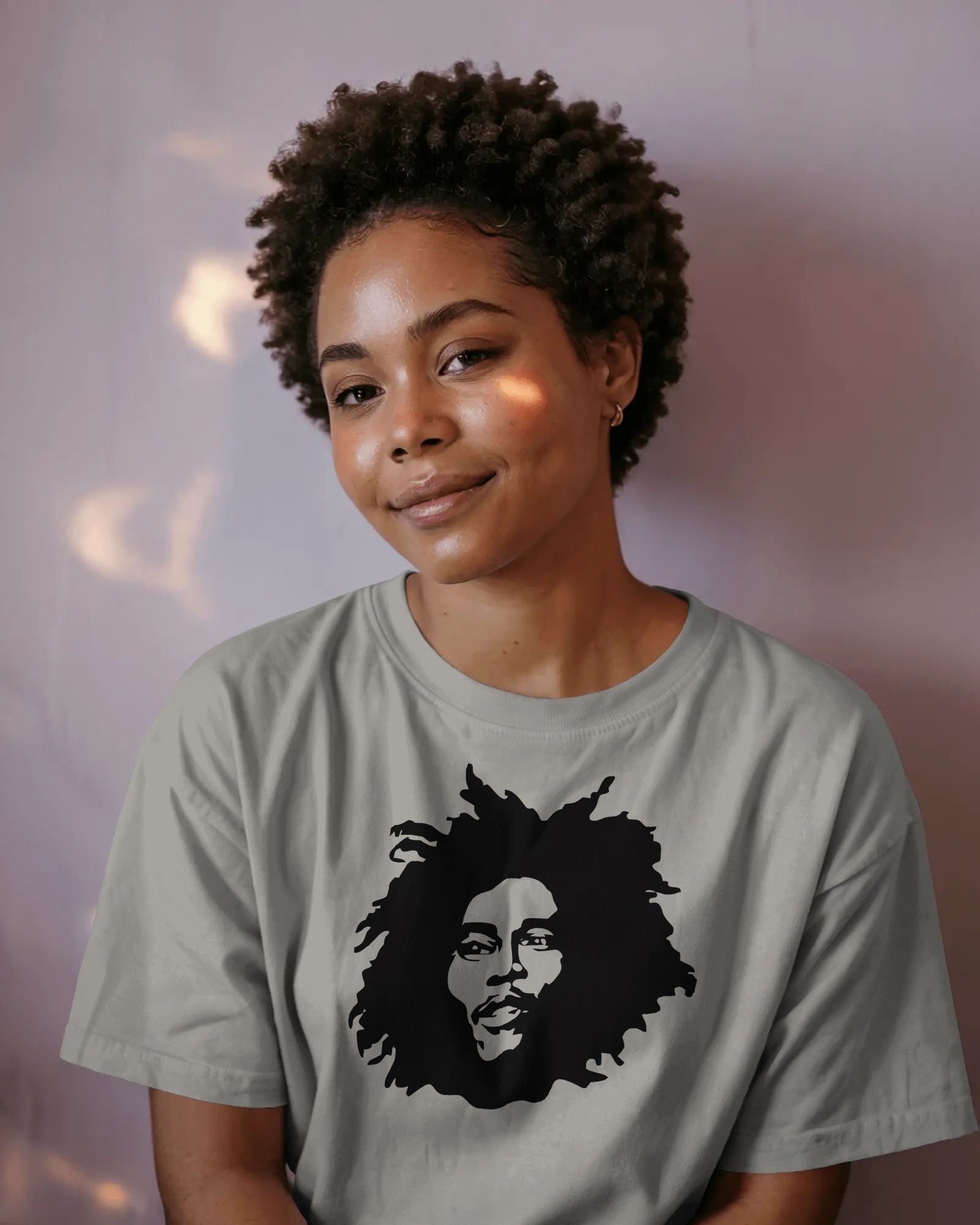 Bob T- shirt Ice Grey