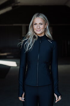 Top Reiter Alda Sweatshirt Dam, Svart