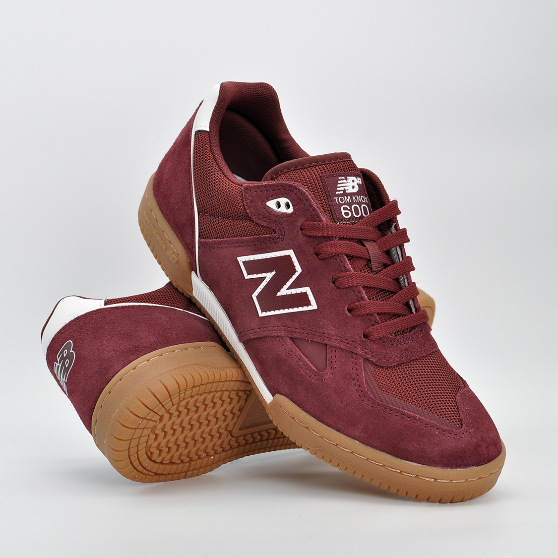 New Balance Numeric Tom Knox 600 Burgundy White Appertiff Workshop