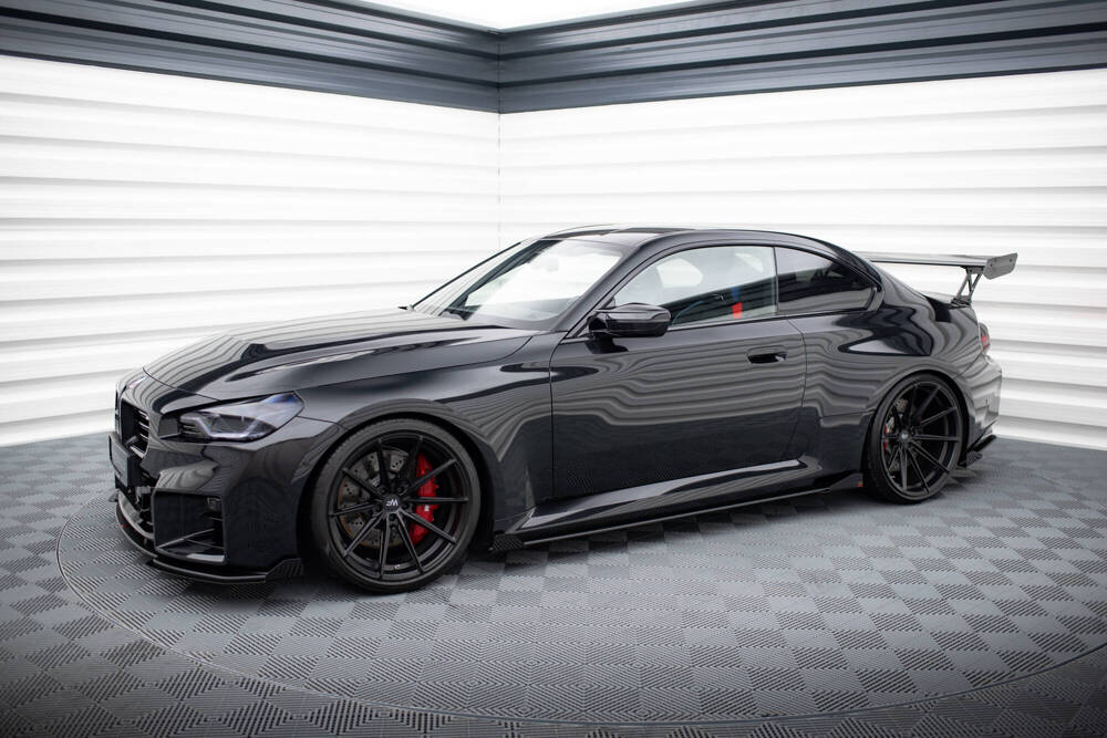 Maxton - STREET PRO SIDE SKIRTS DIFFUSERS V.1 + FLAPS BMW M2 G87 - 2