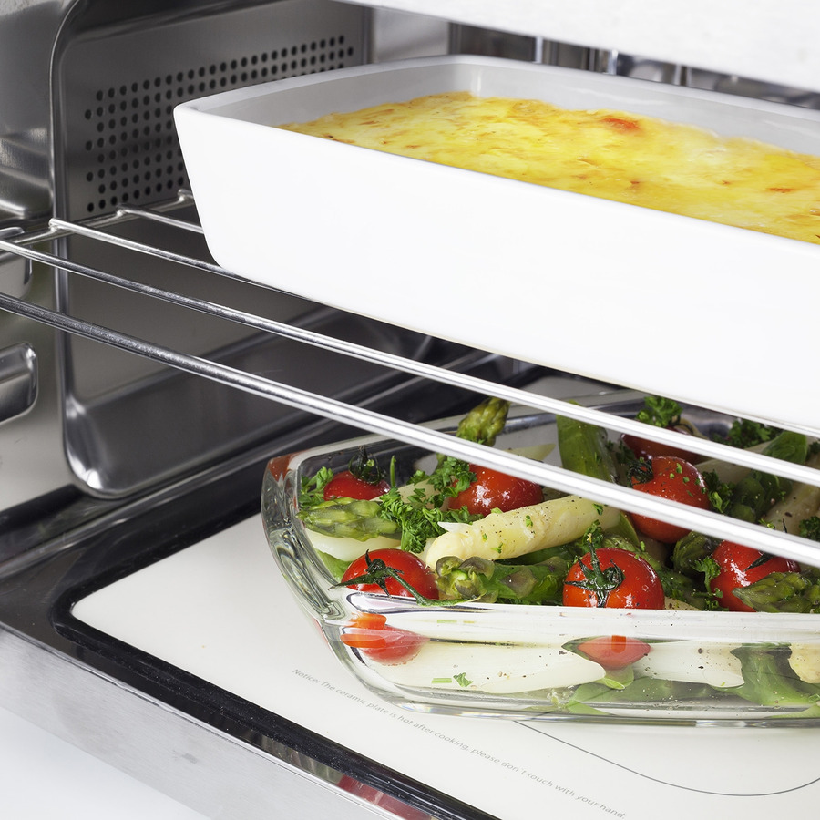 Caso mikrovågsugn Ceramic MCG25 Chef Steel - 4