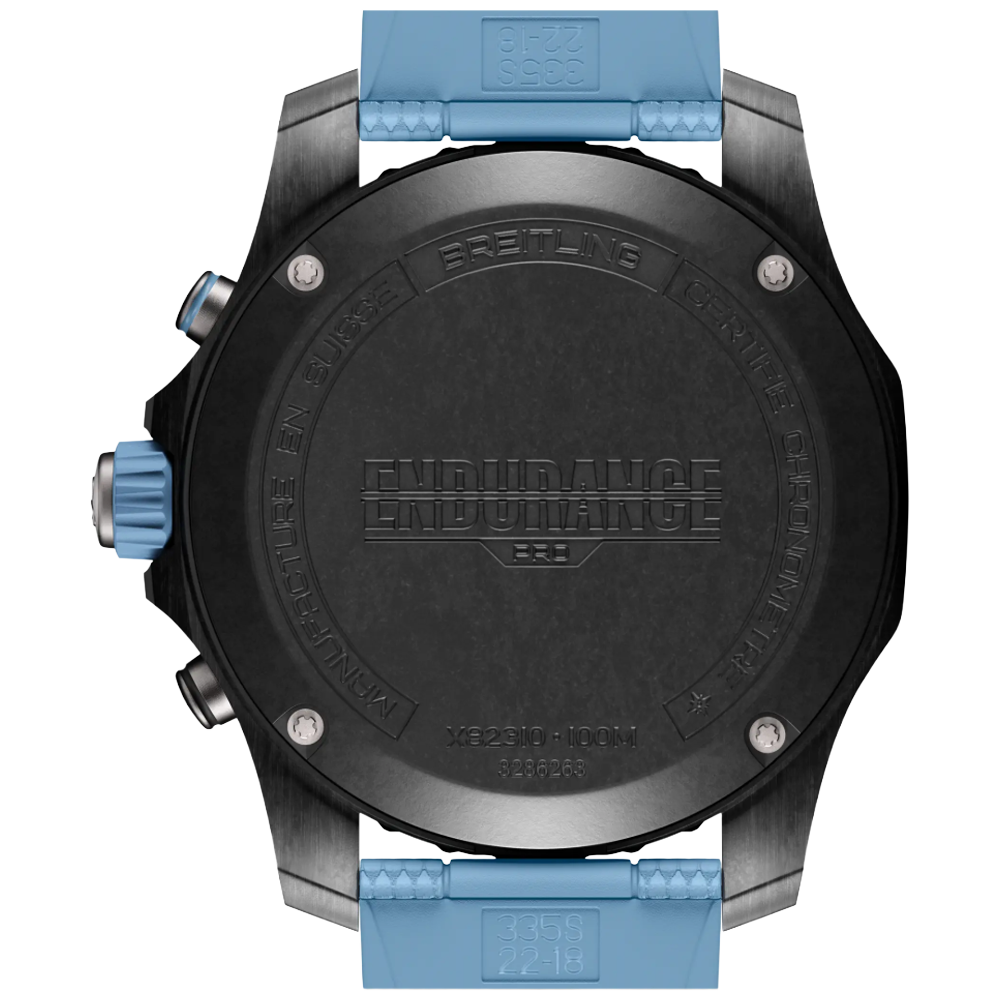 Breitling X82310281B1S2 Endurance Pro Breitlight® 44 ljusblå baksida