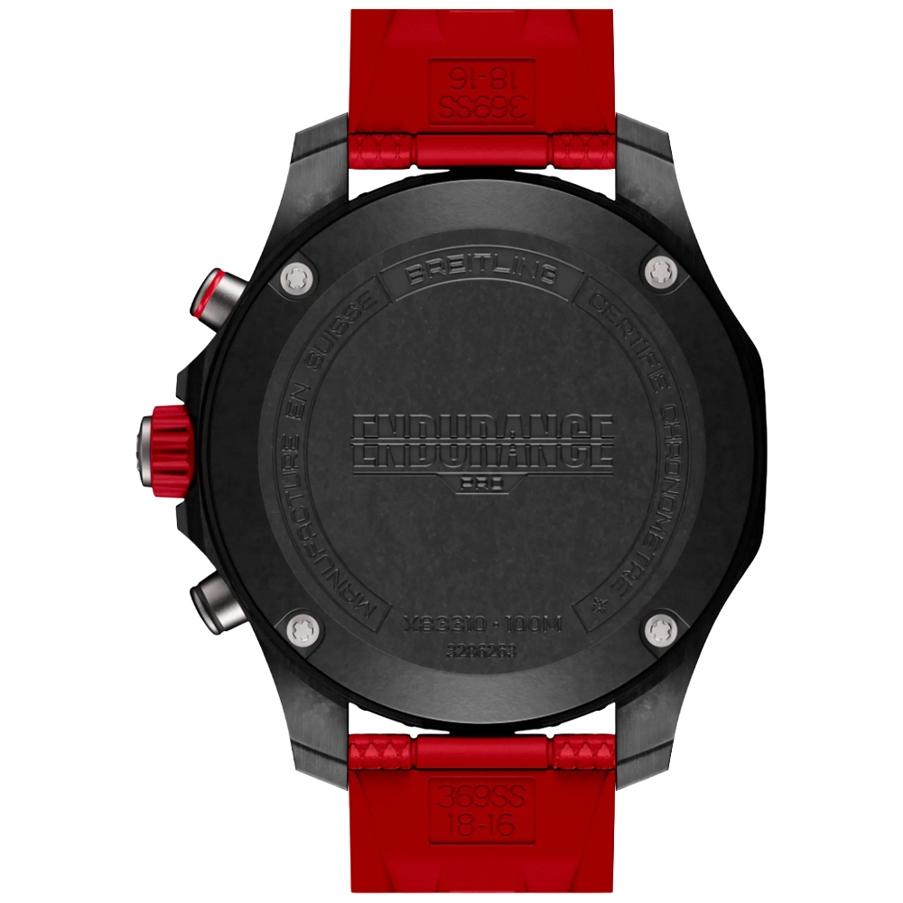 Breitling X83310D91B2S1 Endurance Pro Breitlight® 38 röd baksida