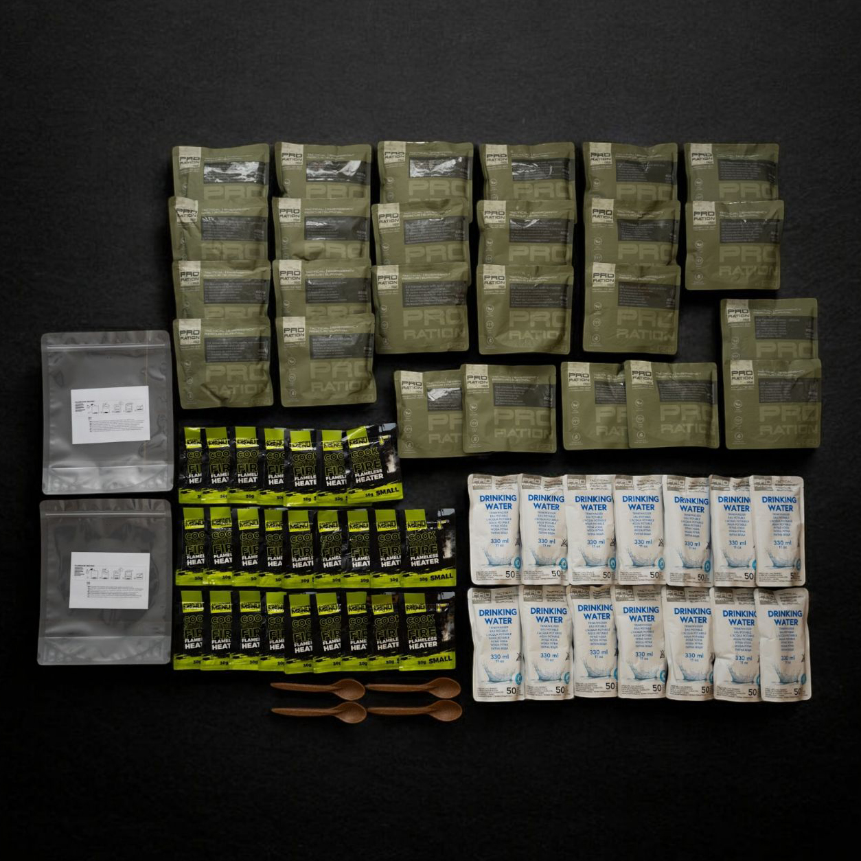 Pro Ration | Emergency Food/Water Box  | MRE | 14500g - 3