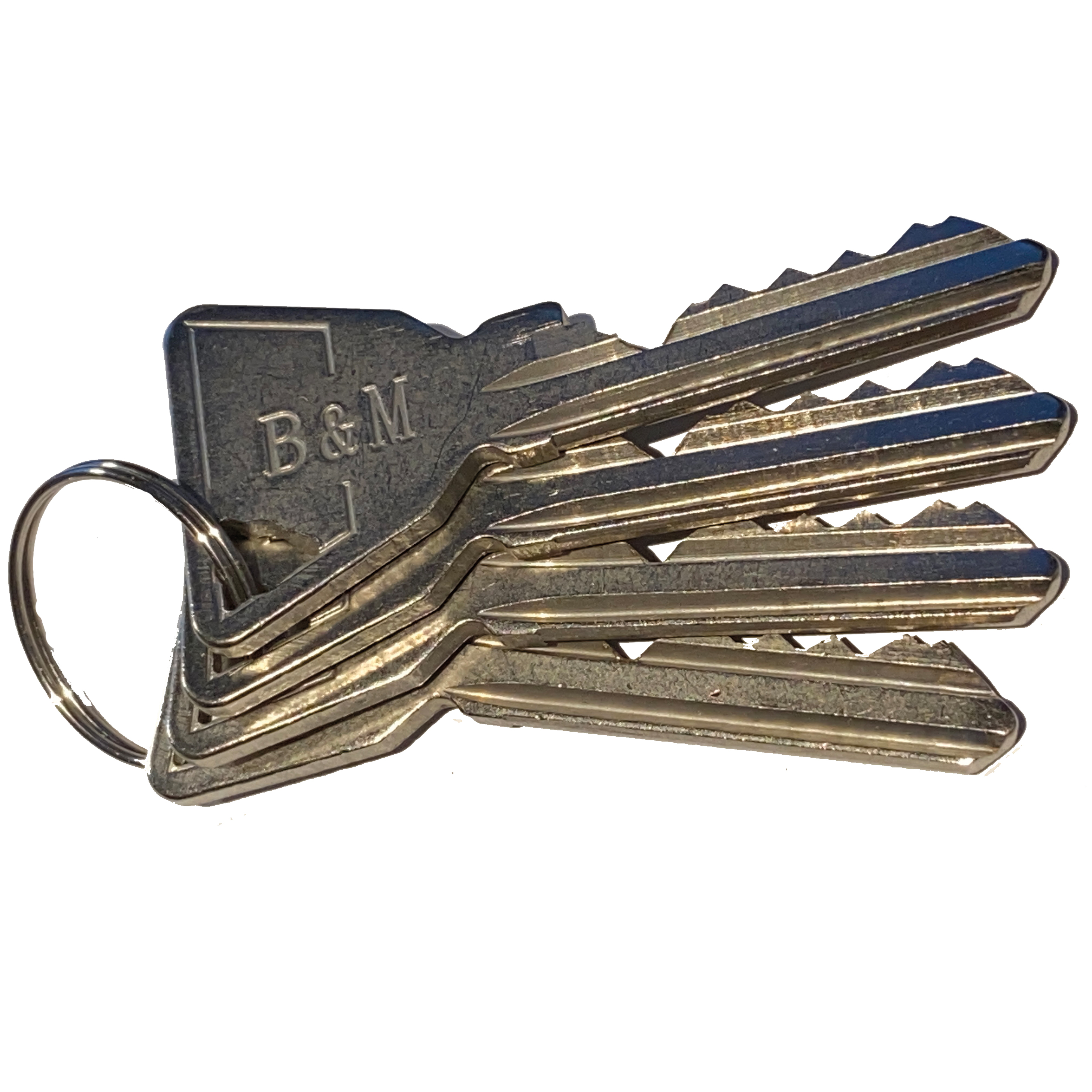 Cylinder 2237S med 4 nycklar Krom - 2