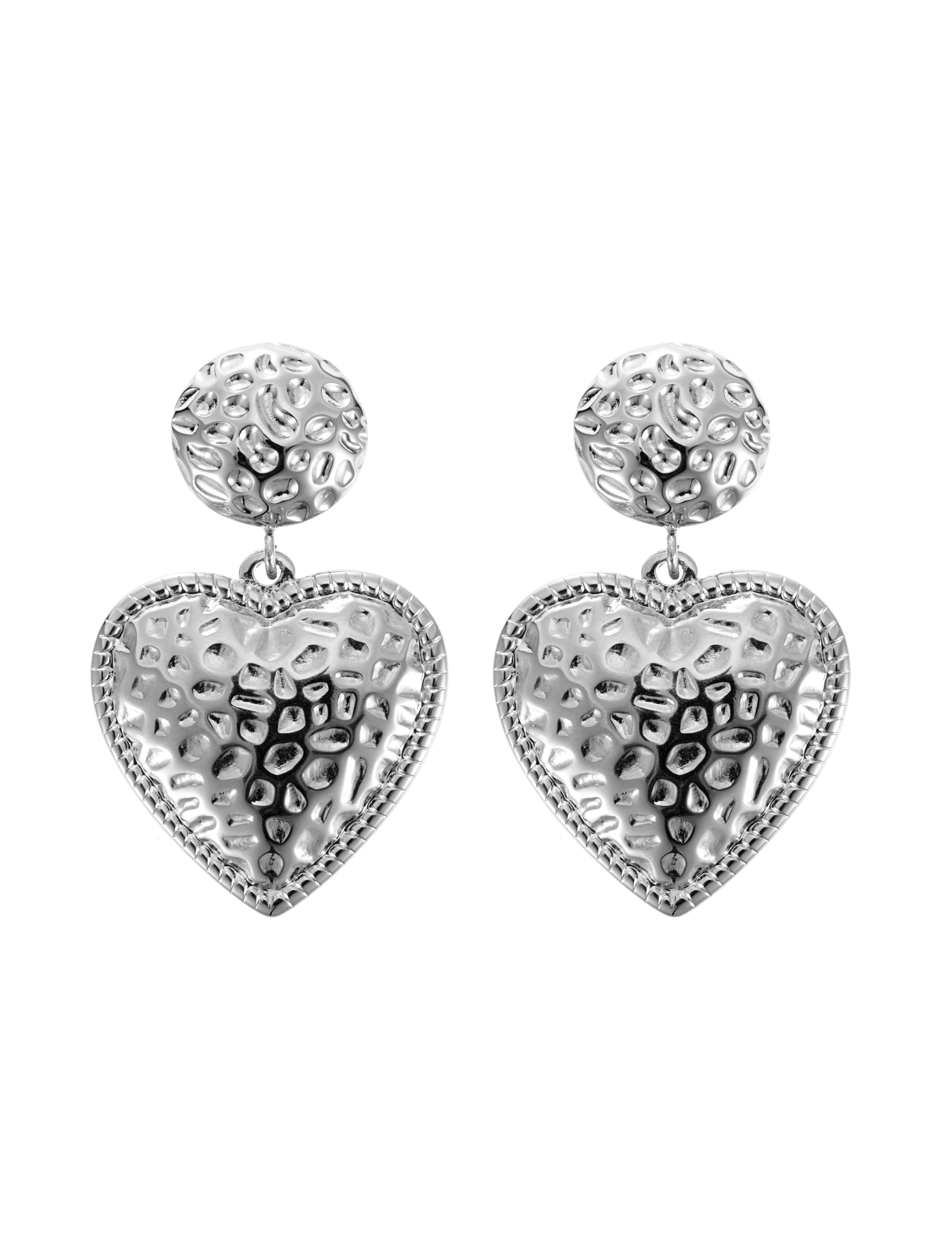 Amour double earring steel