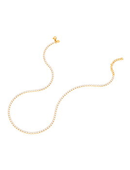 Celine tennisnecklace gold