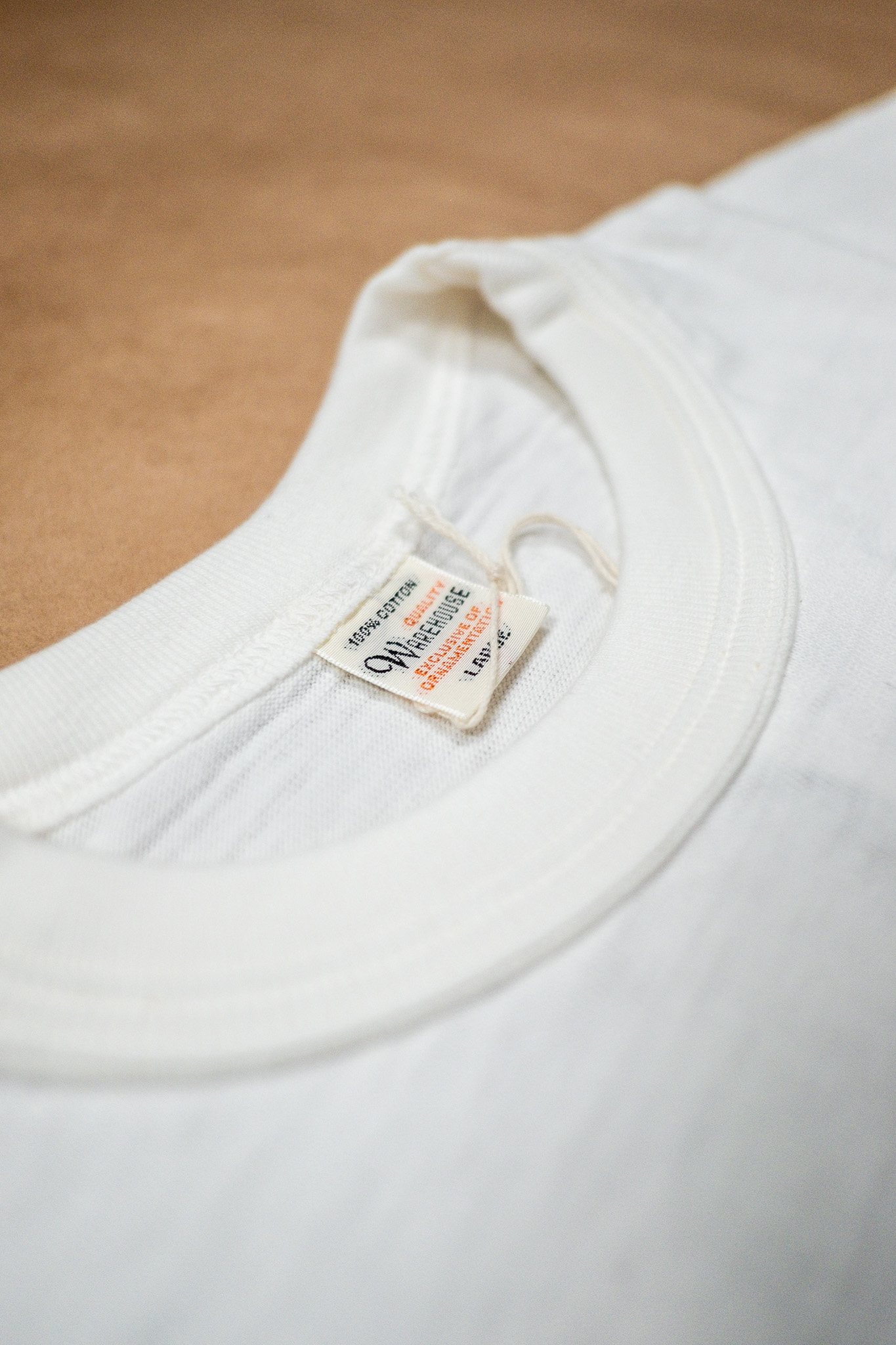 Warehouse & Co - Lot 4601 Crew Neck T-Shirt Off White - Göteborg 