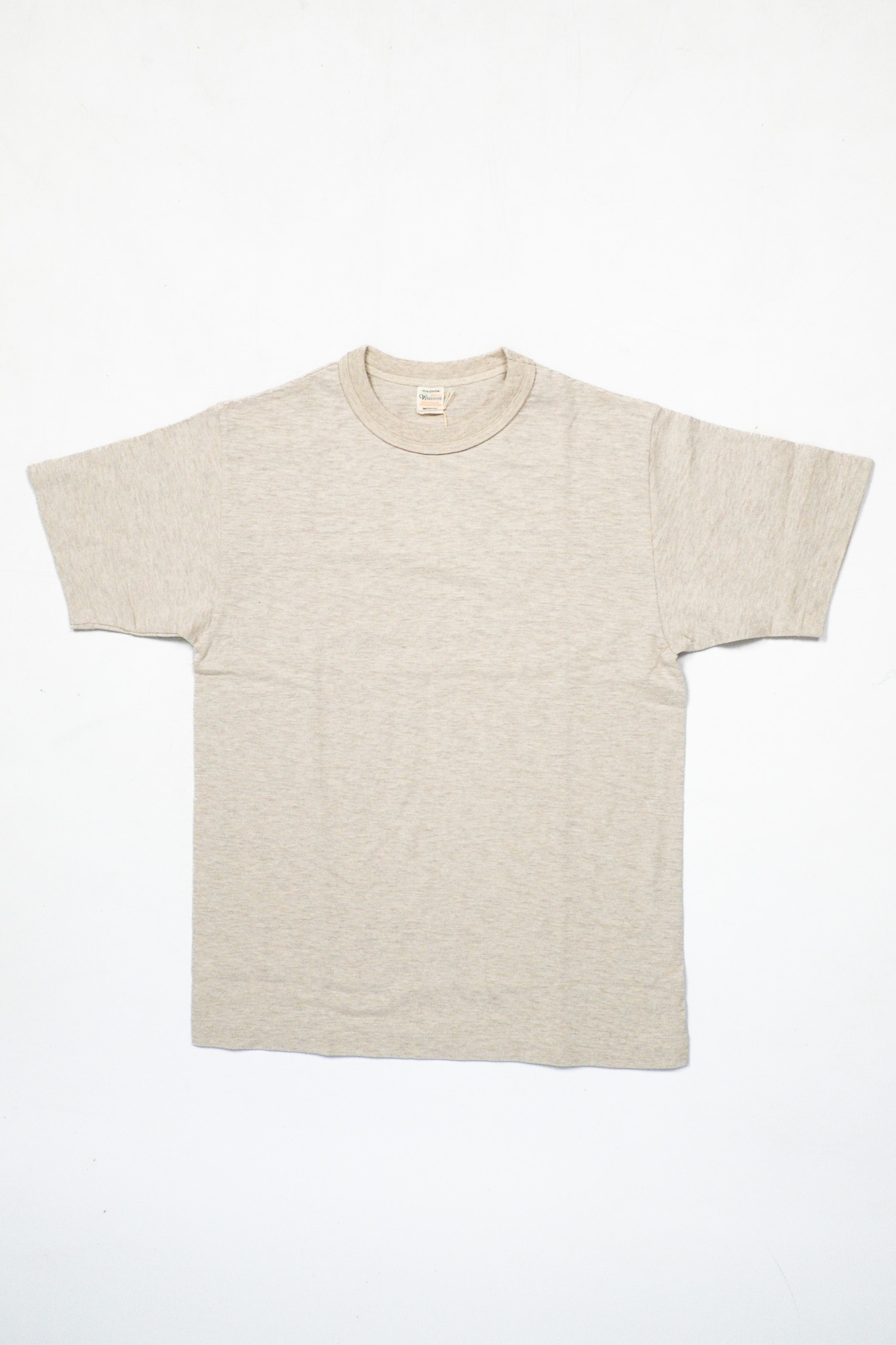 Warehouse & Co - Lot 4601 Crew Neck T-Shirt Oatmeal - 2