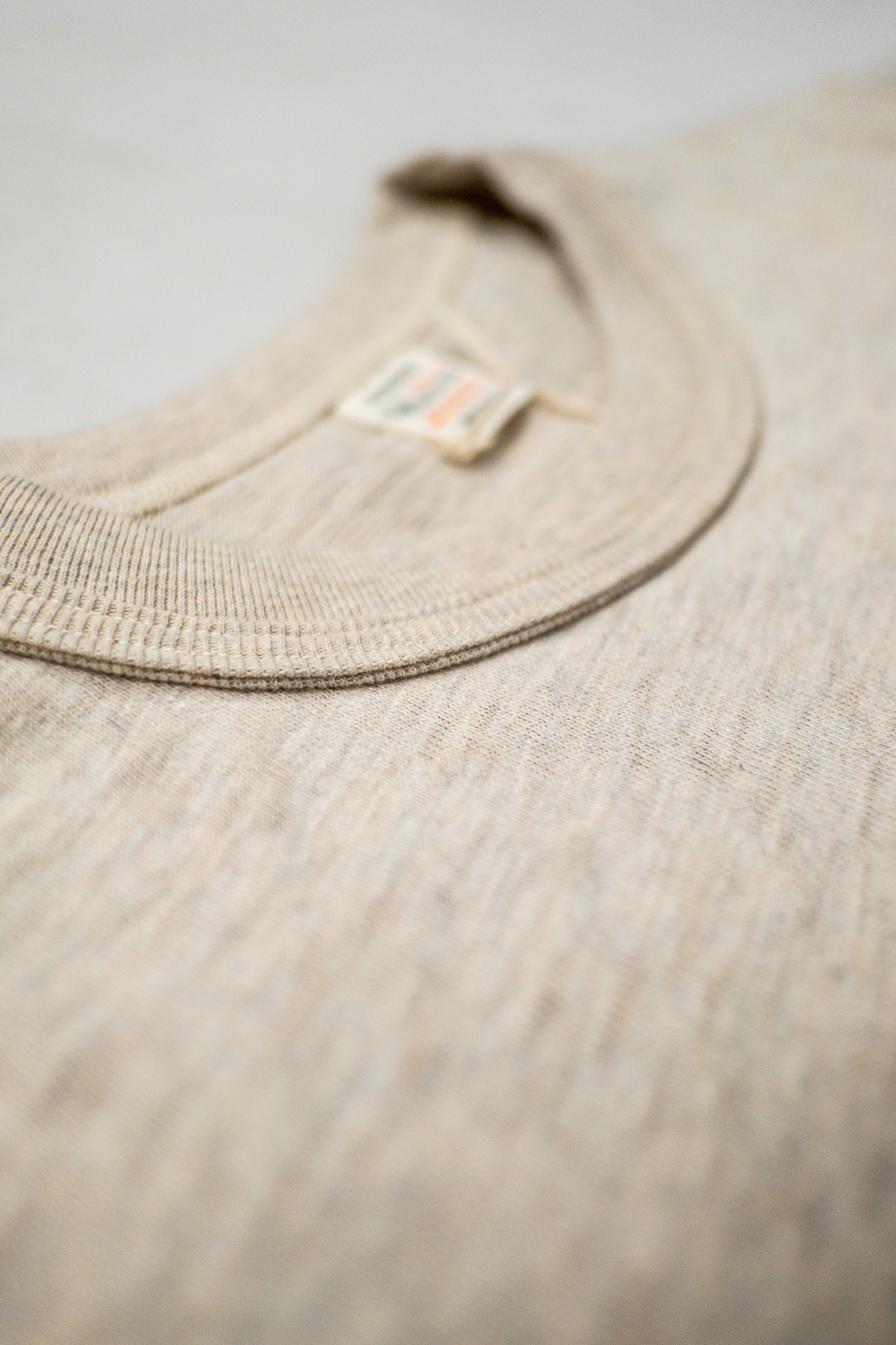 Warehouse & Co - Lot 4601 Crew Neck T-Shirt Oatmeal - 6
