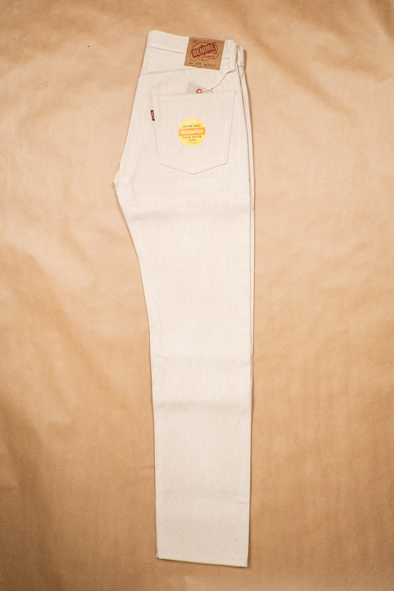 Denime - Lot 224 ’66 Model Jeans Natural Mother Cotton - 3