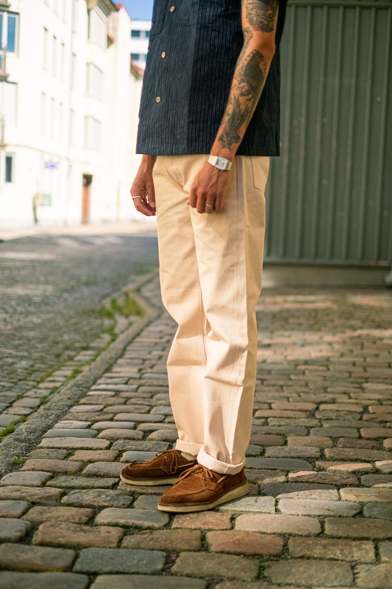 Denime - Lot 224 ’66 Model Jeans Natural Mother Cotton - 2