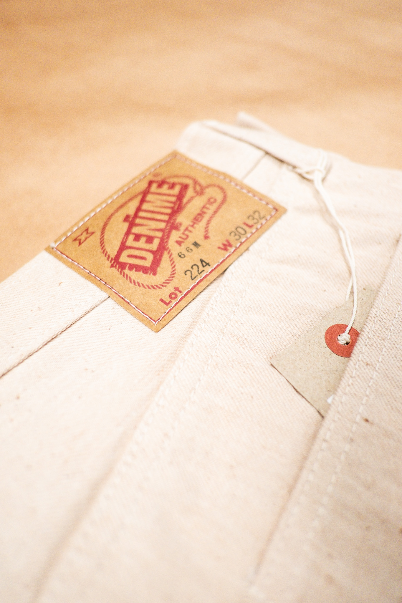 Denime - Lot 224 ’66 Model Jeans Natural Mother Cotton - 11