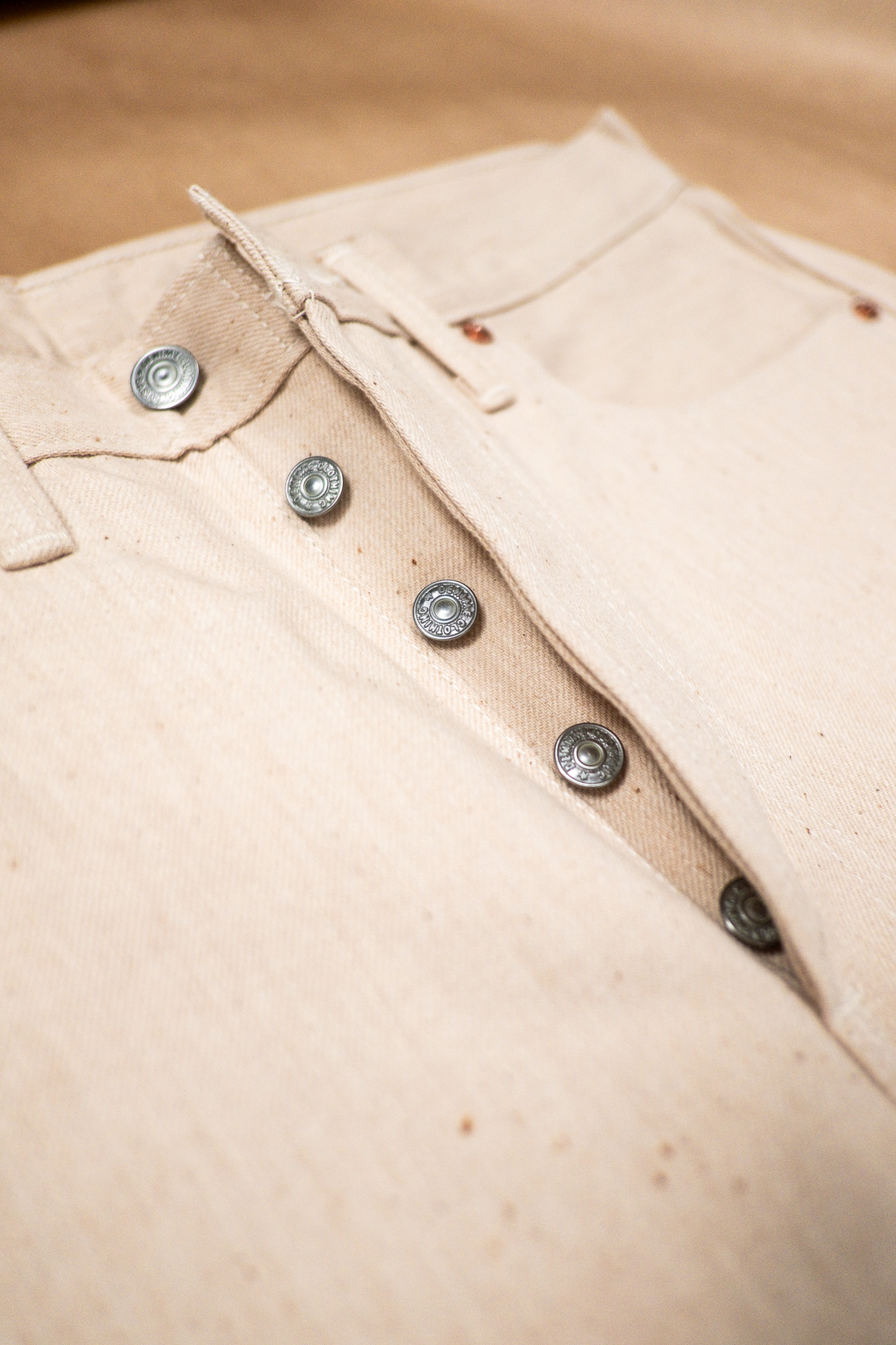 Denime - Lot 224 ’66 Model Jeans Natural Mother Cotton - 7