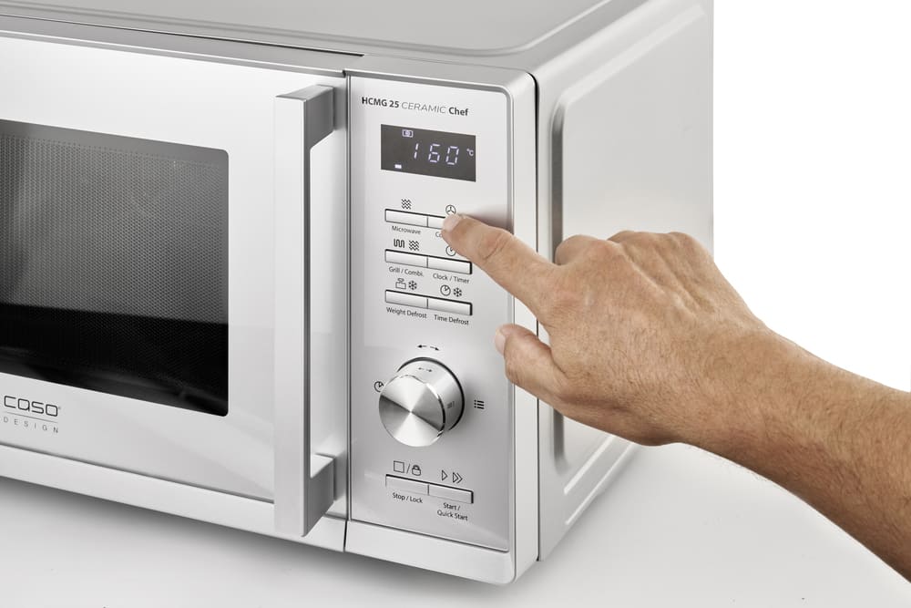 Caso microwave oven MCG25 Chef, silver - 3