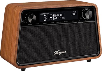 Sangean Wood Vintage Valnut
