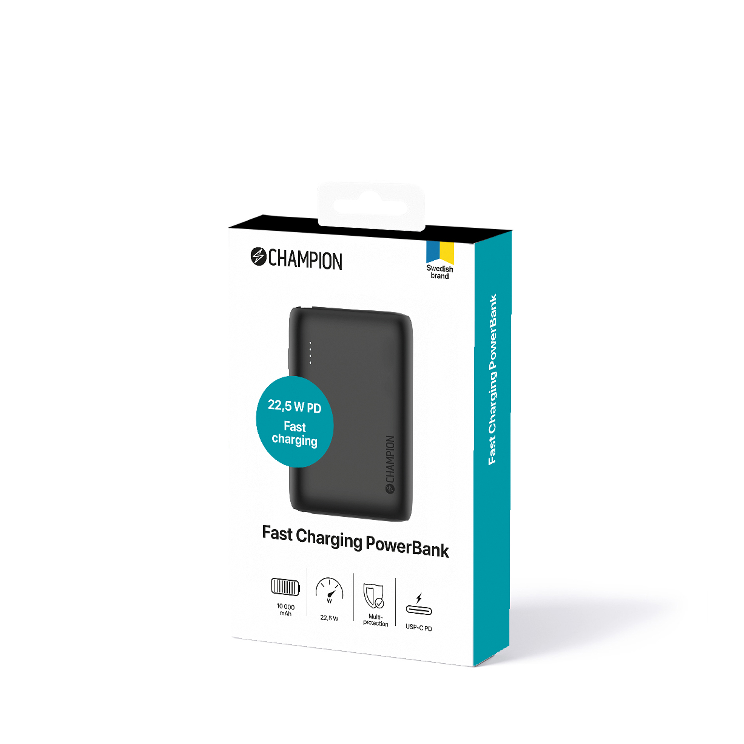 CHAMPION PowerBank 10000 mAh 22.5W PD