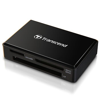 TRANSCEND Multiläsare F8 USB 3.1 Svart