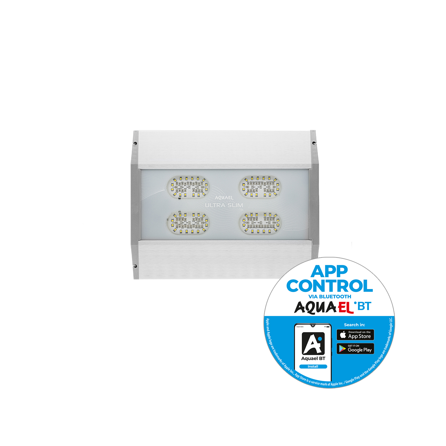 Aquael Ultra Slim BT 30 LxBxH: 31,4x25,2x1,7 cm, 30w - 2