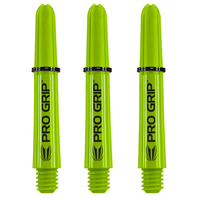 Target Pro Grip Lime Green x 3 Set Short 34mm