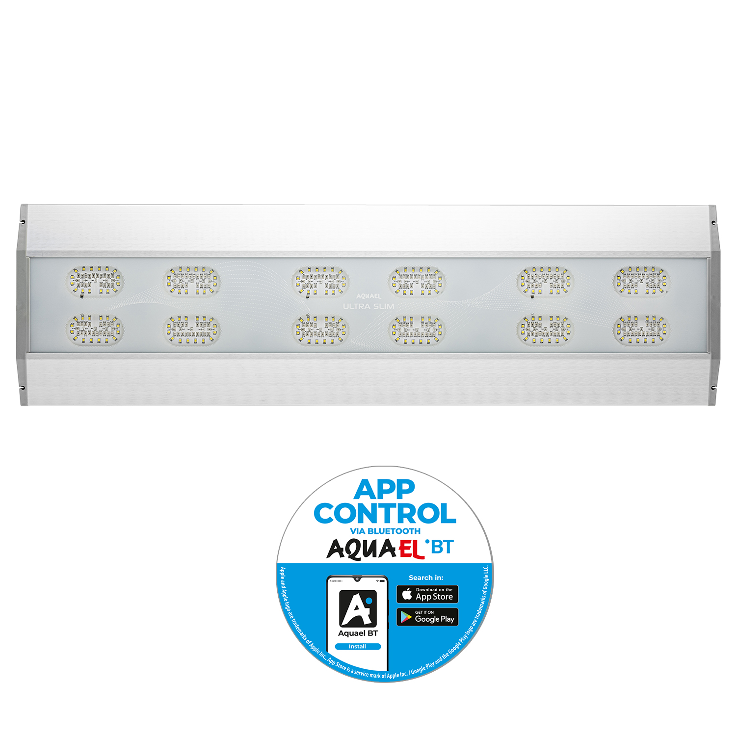 Aquael Ultra Slim BT 90 LxBxH: 87,4x25,2x1,7 cm, 90w - 2