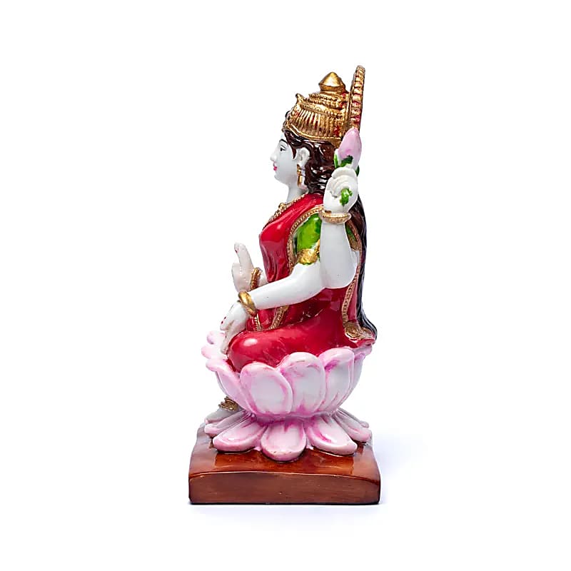 Lakshmi med lotus - 3