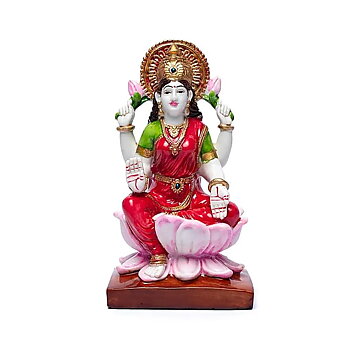 Lakshmi med lotus