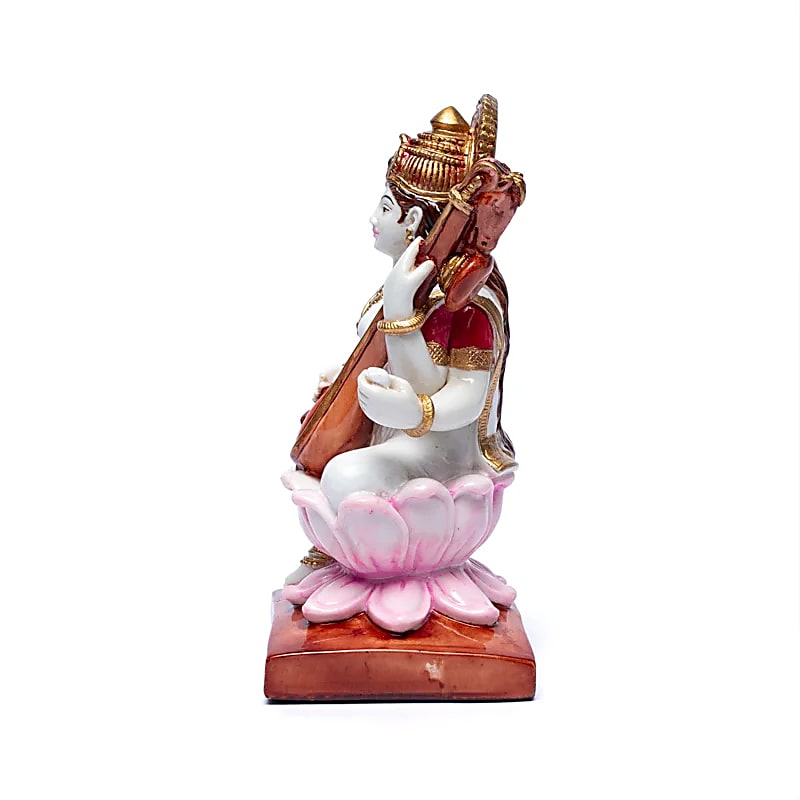 Saraswati med sitar - 4