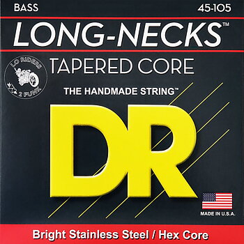 DR Lo-Rider TMH-45 Long Necks Tapered Bass Strings 045-105