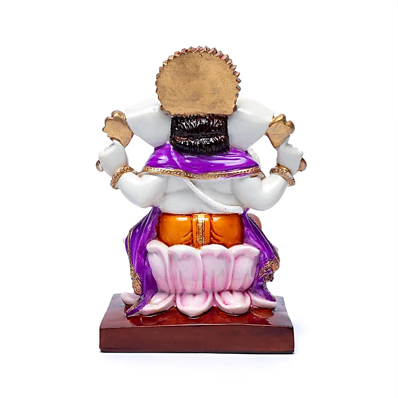 Ganesh på lotustron - 3