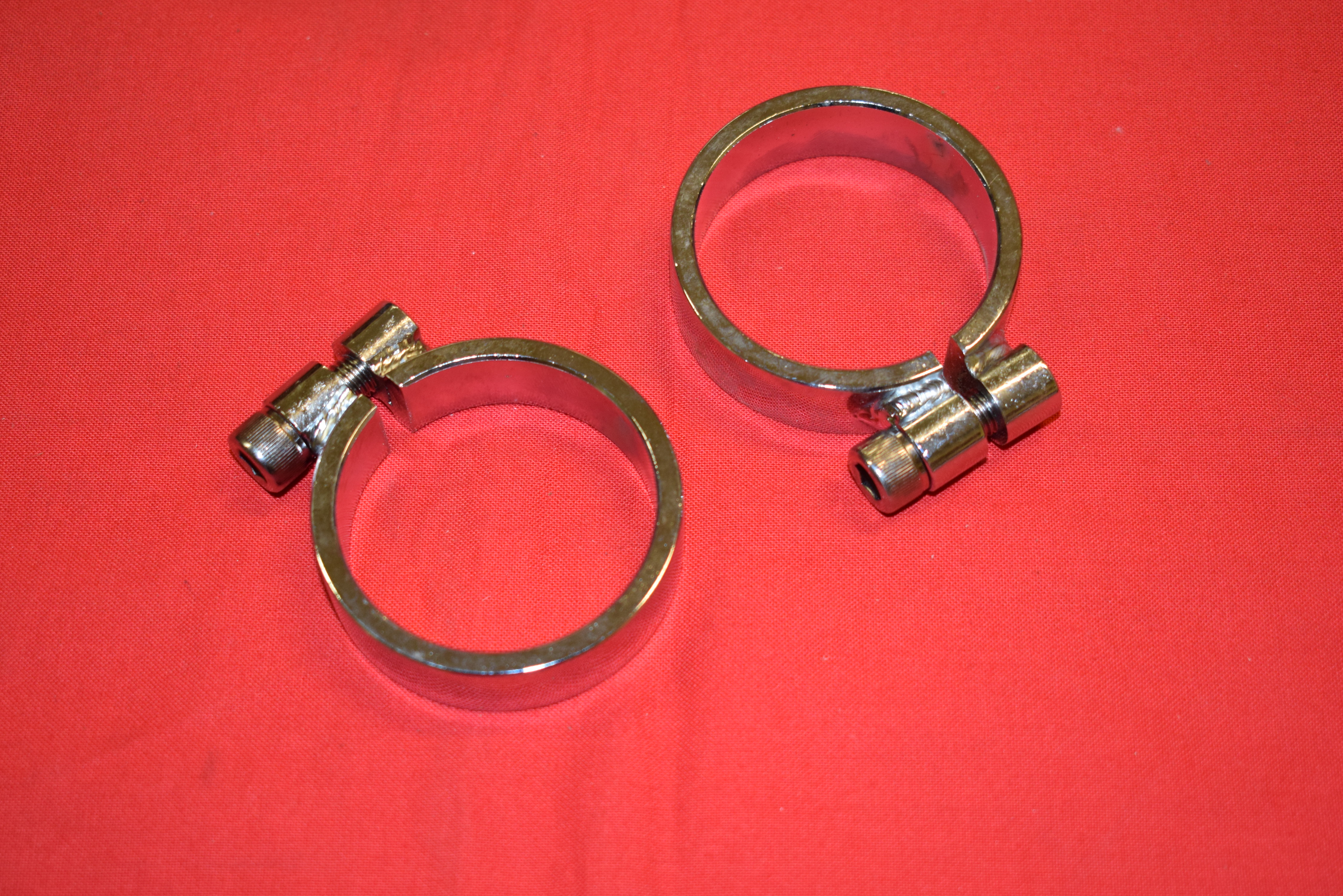 Exhaust Clamp Set HD XL 1957-85, Chrome