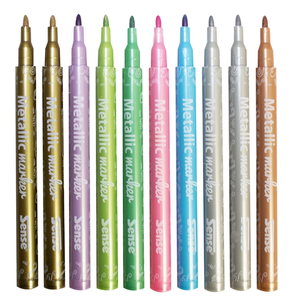 METALLIC MARKERS 10-P - 2