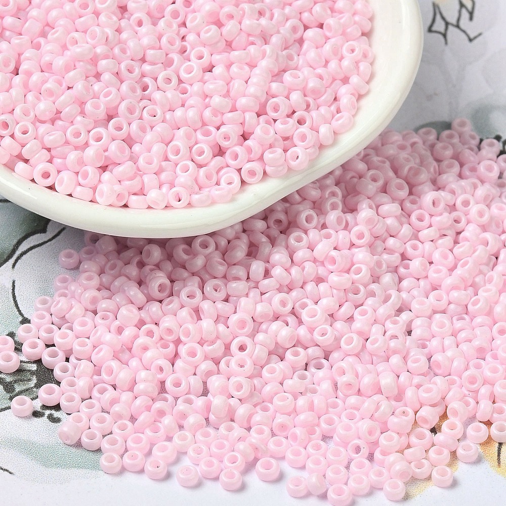 Seedbeads 8/0 ljusrosa