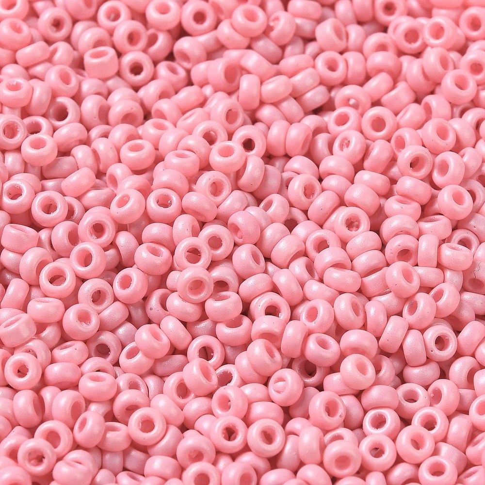 Seedbeads 8/0 ljus korallrosa - 2