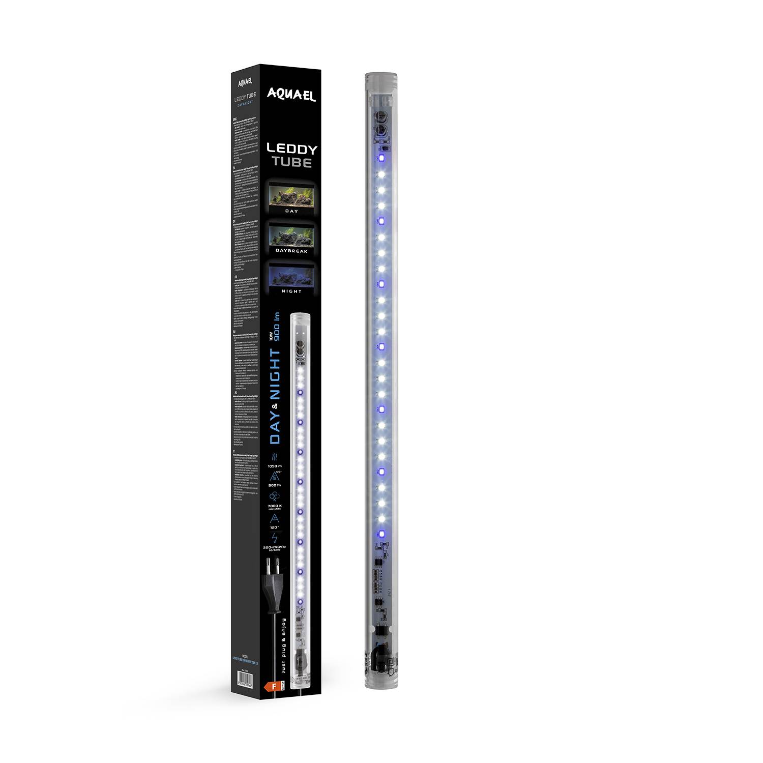 Aquael Leddy Tube Sunny Day&Night 41,5 cm, 10w