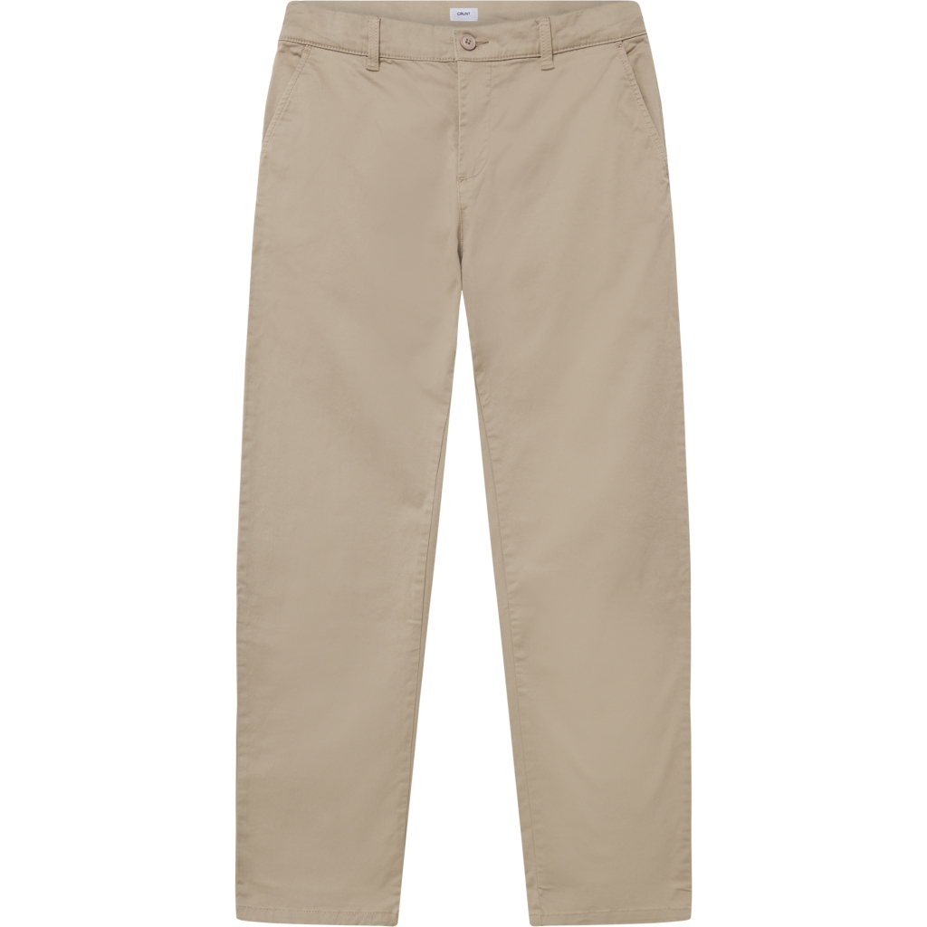 Adib Street Loose Chino Dark Oatmeal