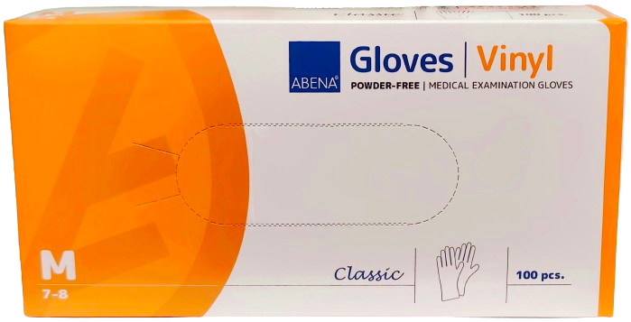 Vinylhandskar Exam (S- L) Puderfri Abena® - 4