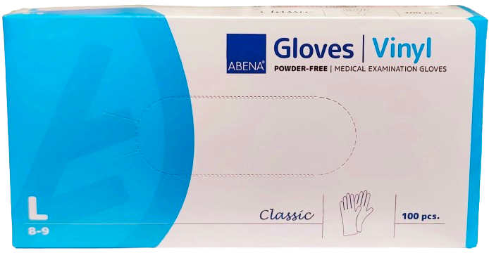 Vinylhandskar Exam (S- L) Puderfri Abena® - 6