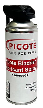 Lubricant spray for the inside of the silicone bladder.
