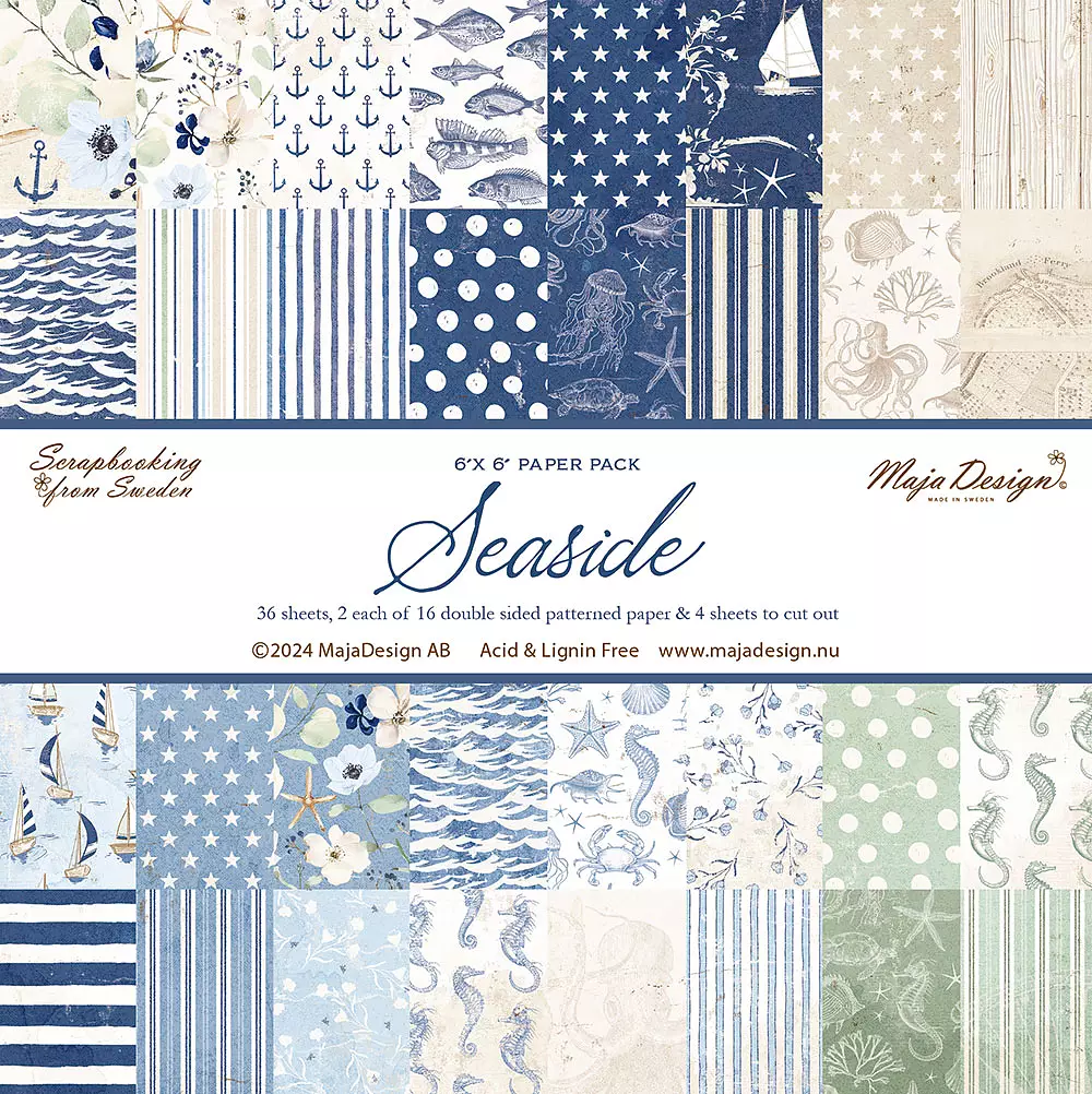 Maja Design Seaside  - 6"x6" Collection pack