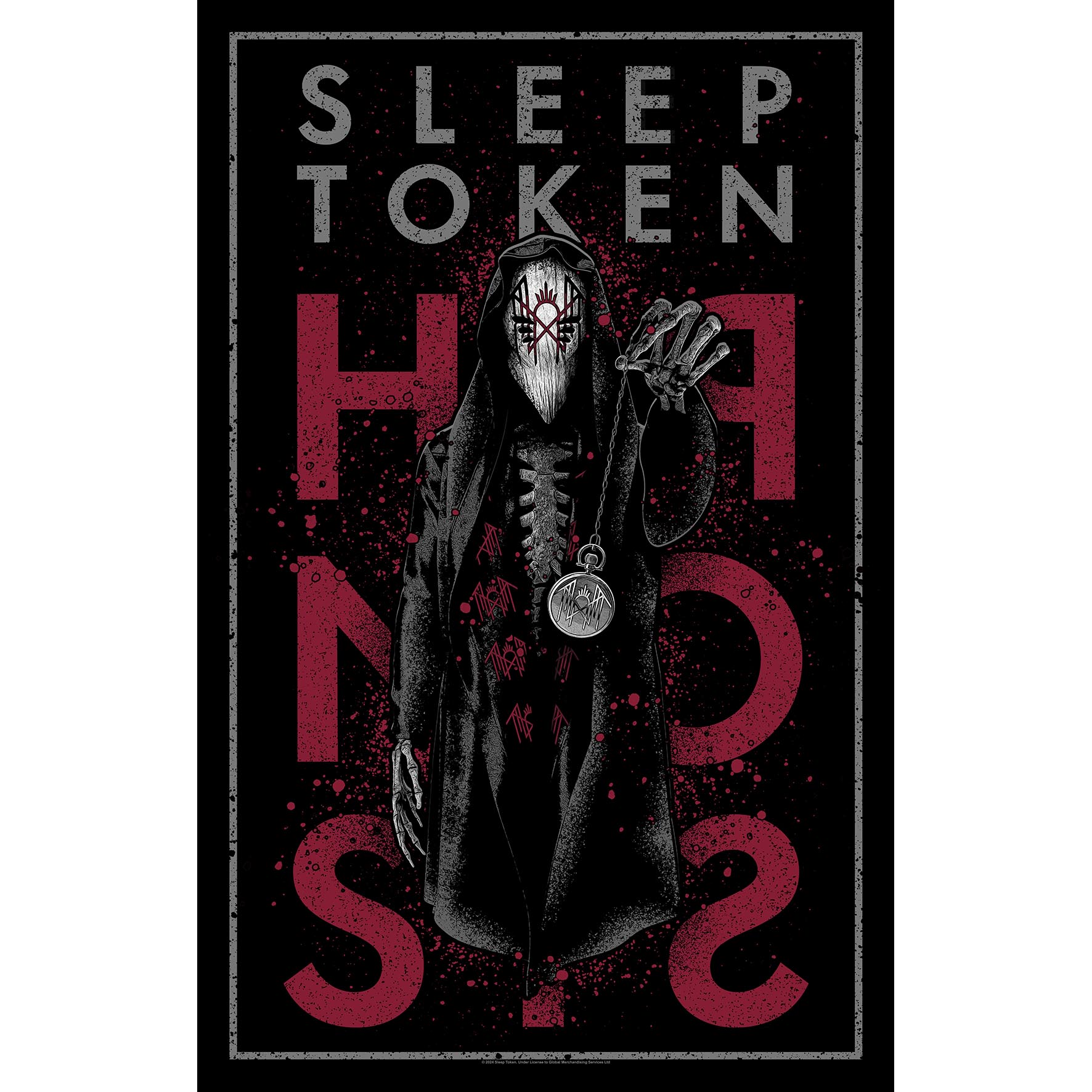 SLEEP TOKEN TEXTILE POSTER - HYPNOSIS