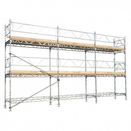 960 Beg Haki 9 x 6m - 1,2m djup med plasttrall