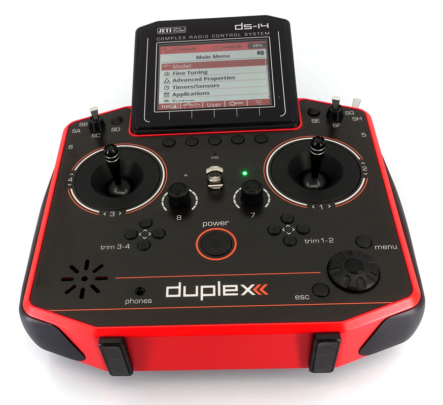 TransmitterDuplex DS-14 II - Red