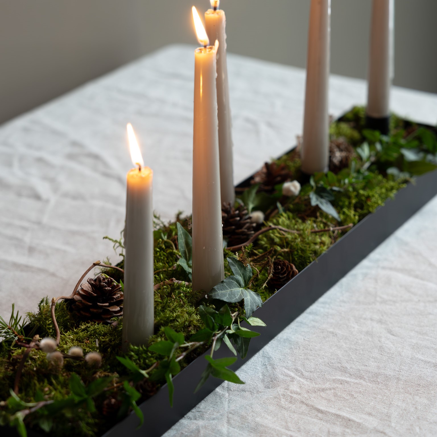 Ljusstake Sund - Svart - 2