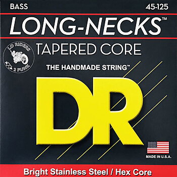 DR Lo-Rider TMH5-45 Long Necks Tapered Bass Strings 045-125 (5-string)