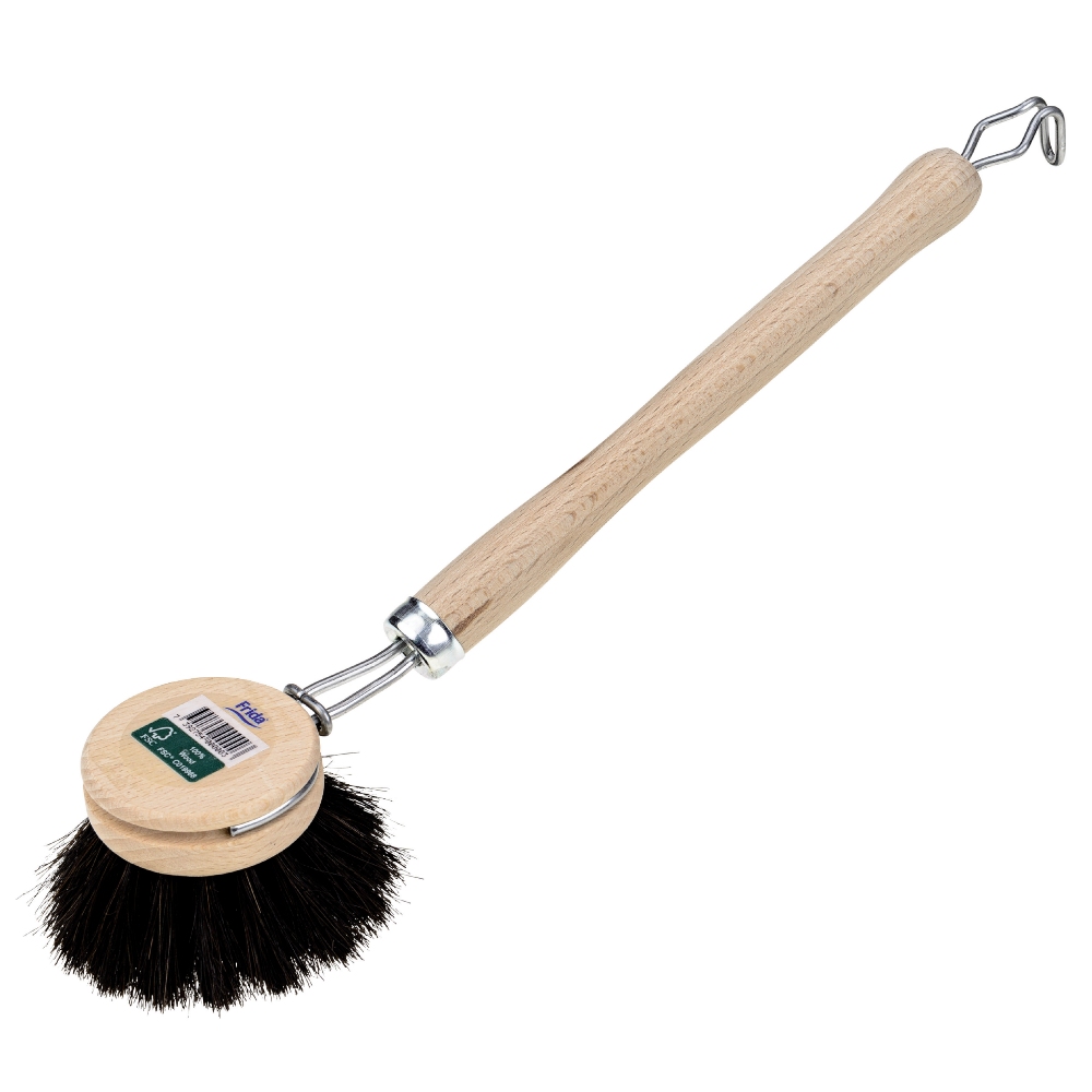 Diskborste Trä/Svart Tagel