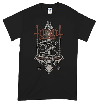 TYRANT - Snakecross Black T-shirt
