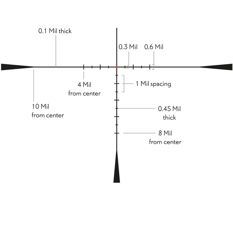 Hawke Frontier 1-10x24 Mil FD belyst - 5