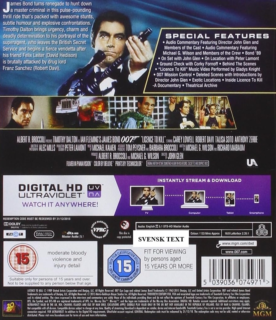 Licence To Kill (Blu-ray) - 2