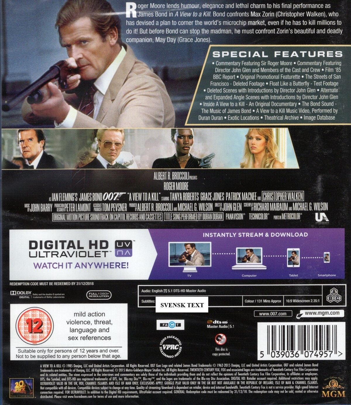 A View To A Kill (Blu-ray) - 2